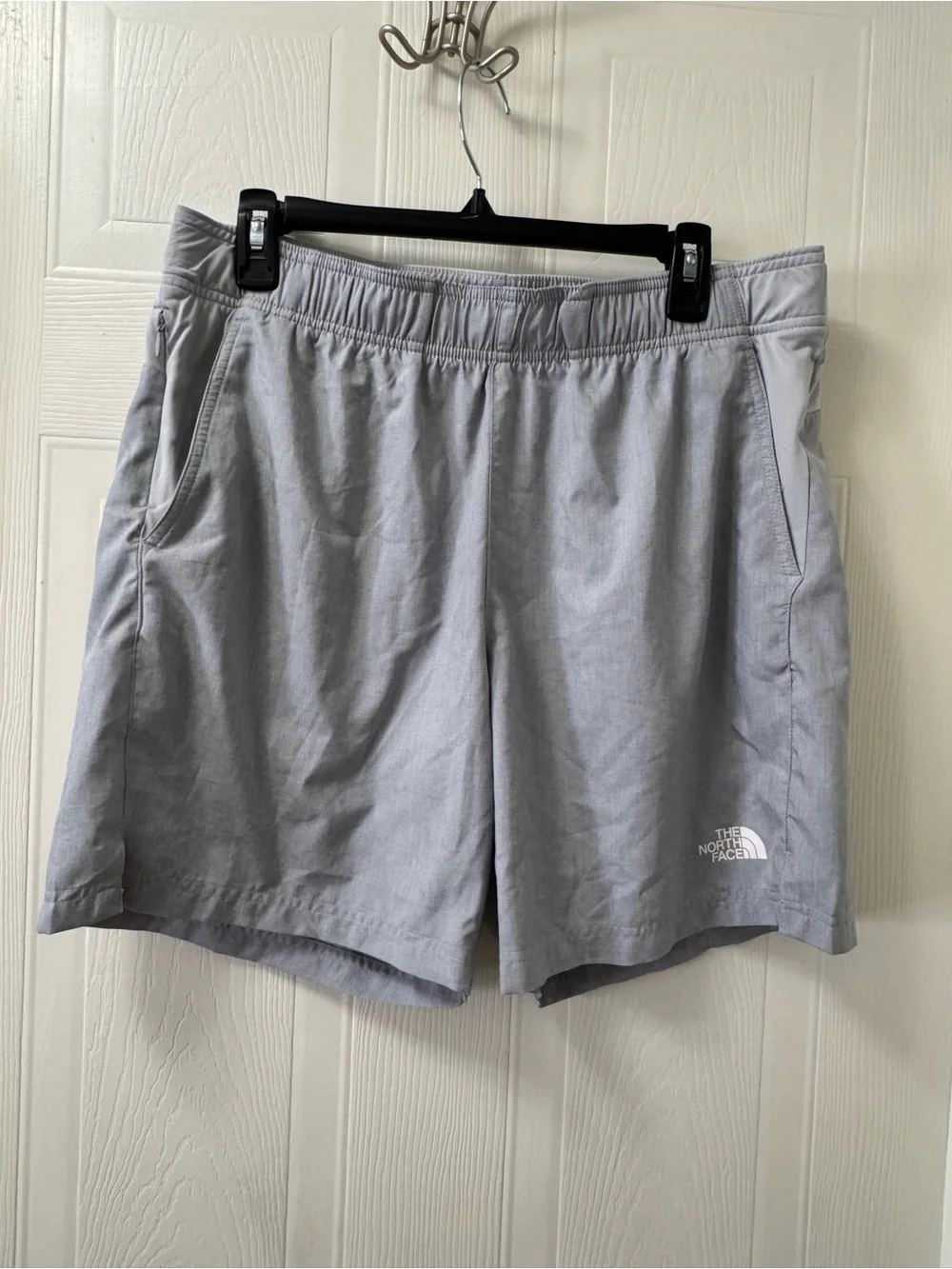 The North Face Light Grey Women's Athletic Shorts